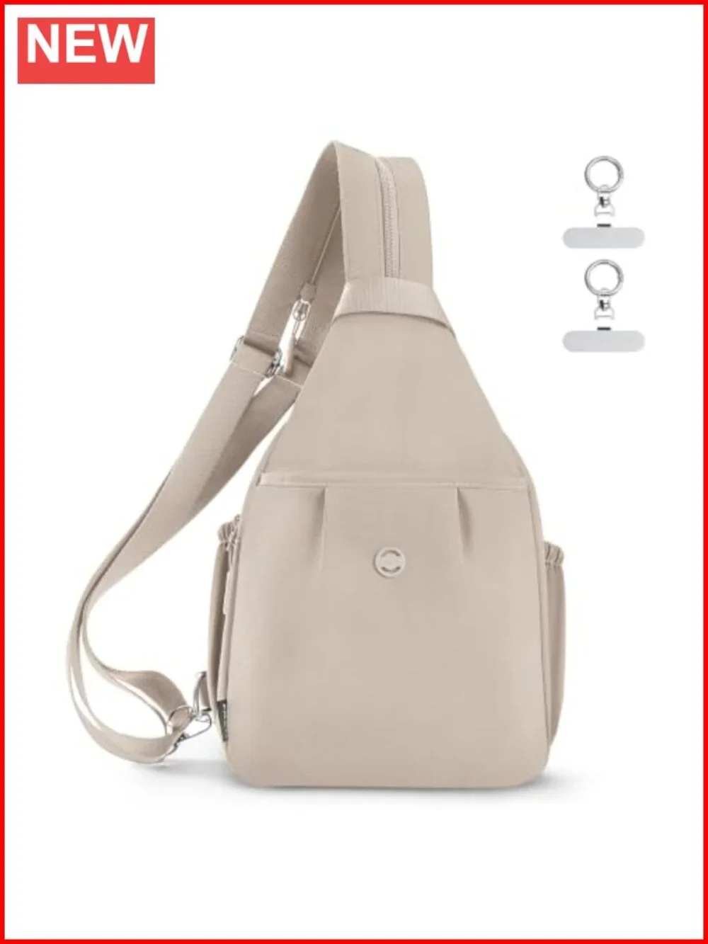 Convertible Crossbody Backpack for Women Anti-Theft Travel Sling Bag Waterproof